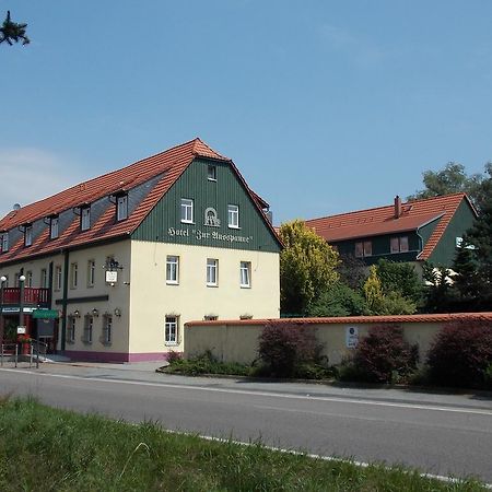 Gasthof Und Landhotel Zur Ausspanne Klipphausen Eksteriør bilde